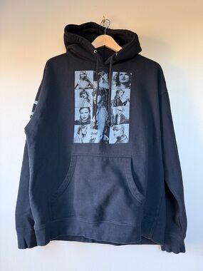 Official Merch Taylor Swift Eras Tour Hoodie - Black - Large